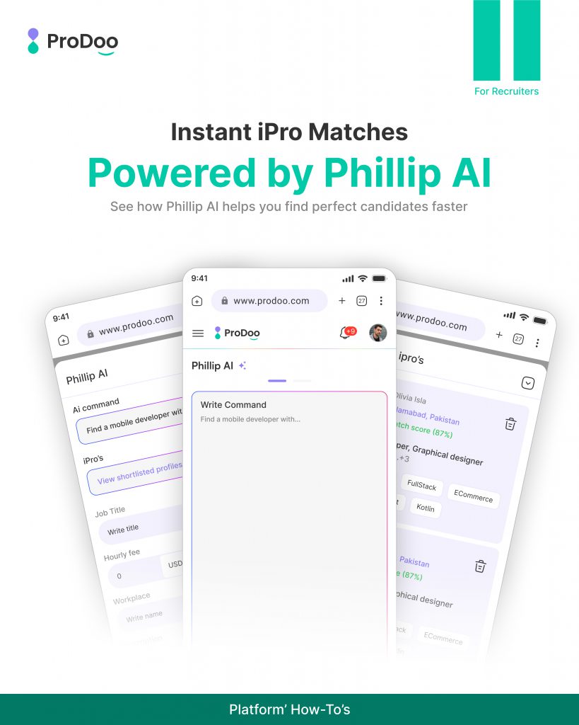 Instant iPro Matches with Phillip AI